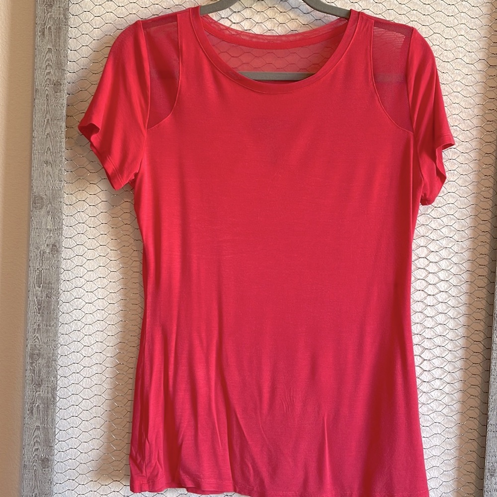 INC mesh top, Size M